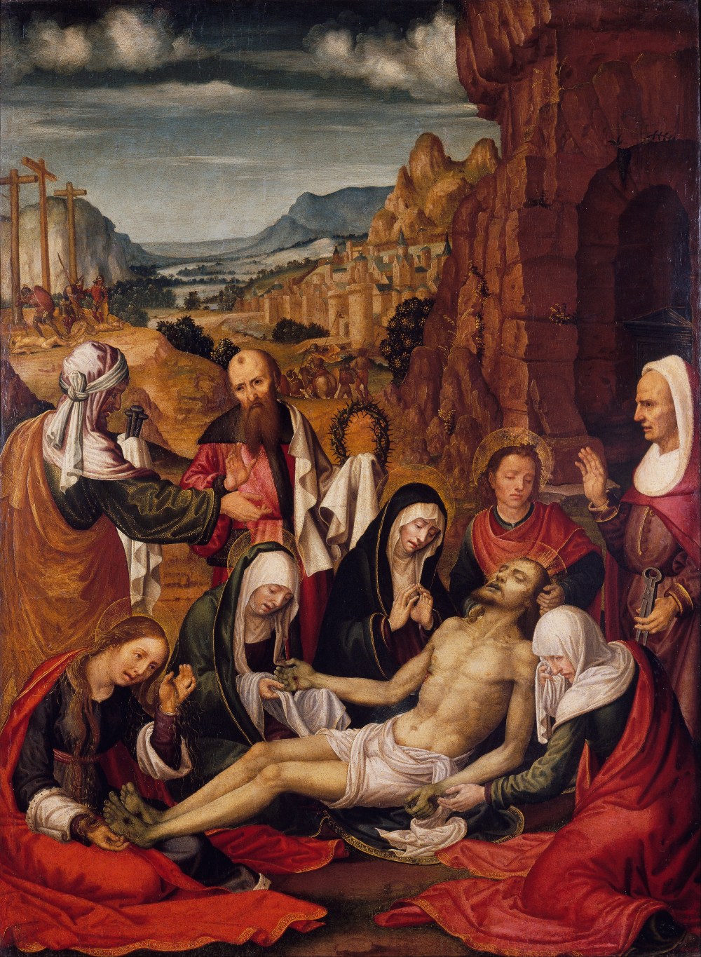 Paolo_da_San_Leocadio_-_Mourning_over_the_Dead_Body_of_Christ_-_Google_Art_Project