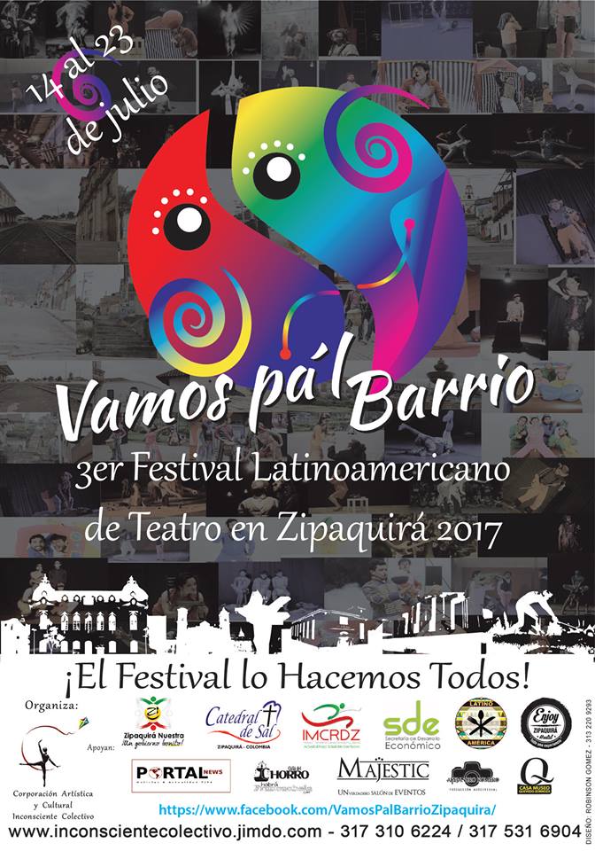afiche VAMOS PAL BARRIO