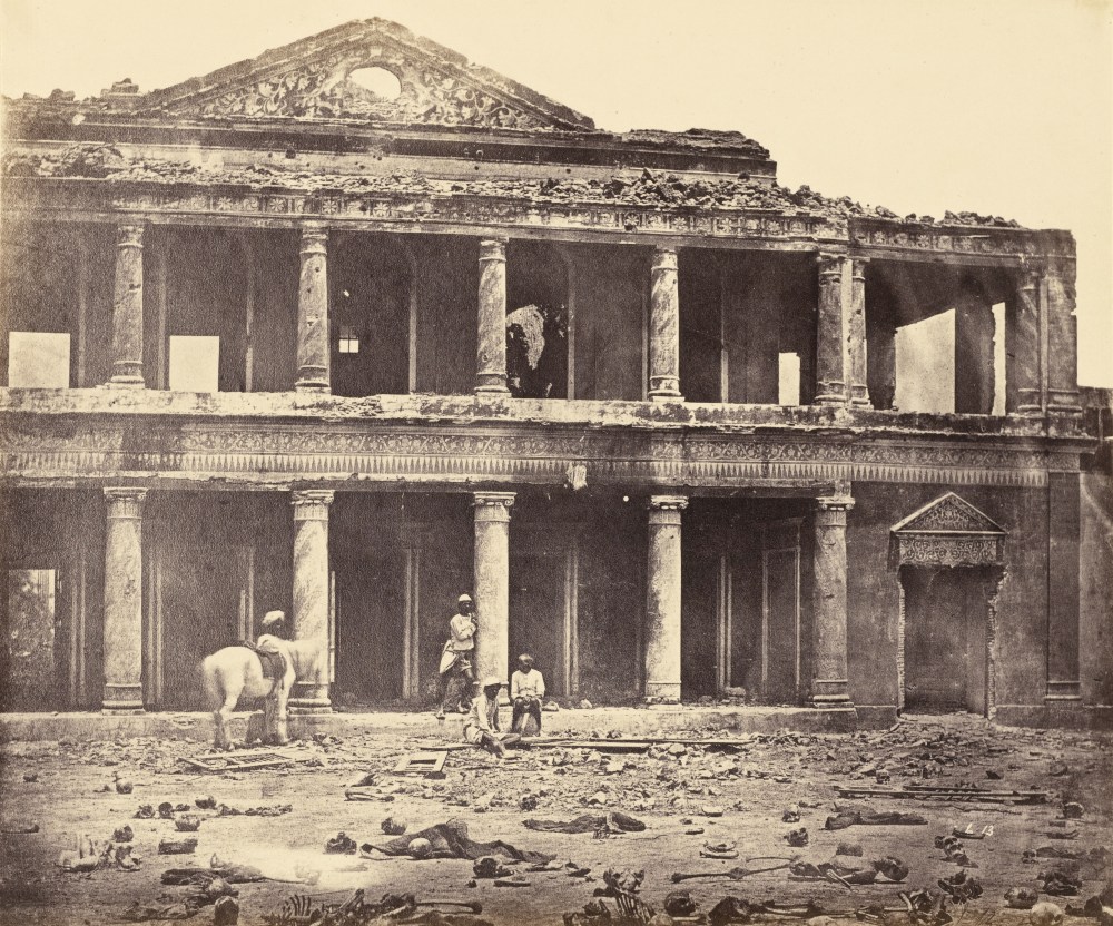 The-Ruins-of-Sikandar-Bagh-Palace-Showing-the-Skeletal-Remains-of-Rebels-in-the-Foreground-after-Indian-Mutiny---Lucknow,-India,-1858.jpg